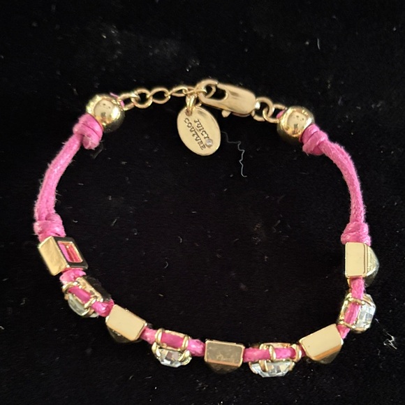 Juicy Couture Gold and Pink Bracelet - Picture 2 of 3